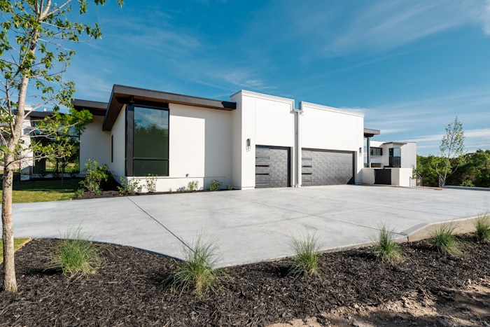 Residential garage door installation