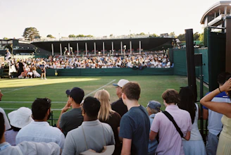 Centre court at Wimbledon, London