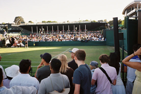 Centre court at Wimbledon, London