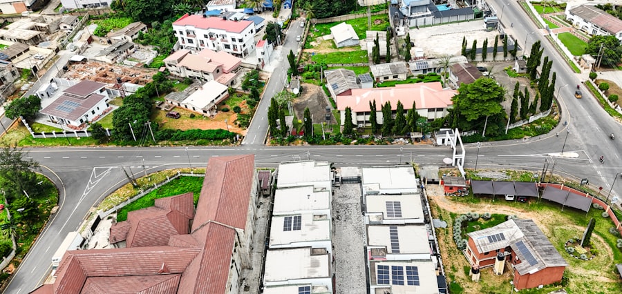 Aerial view of the Bodija residential district