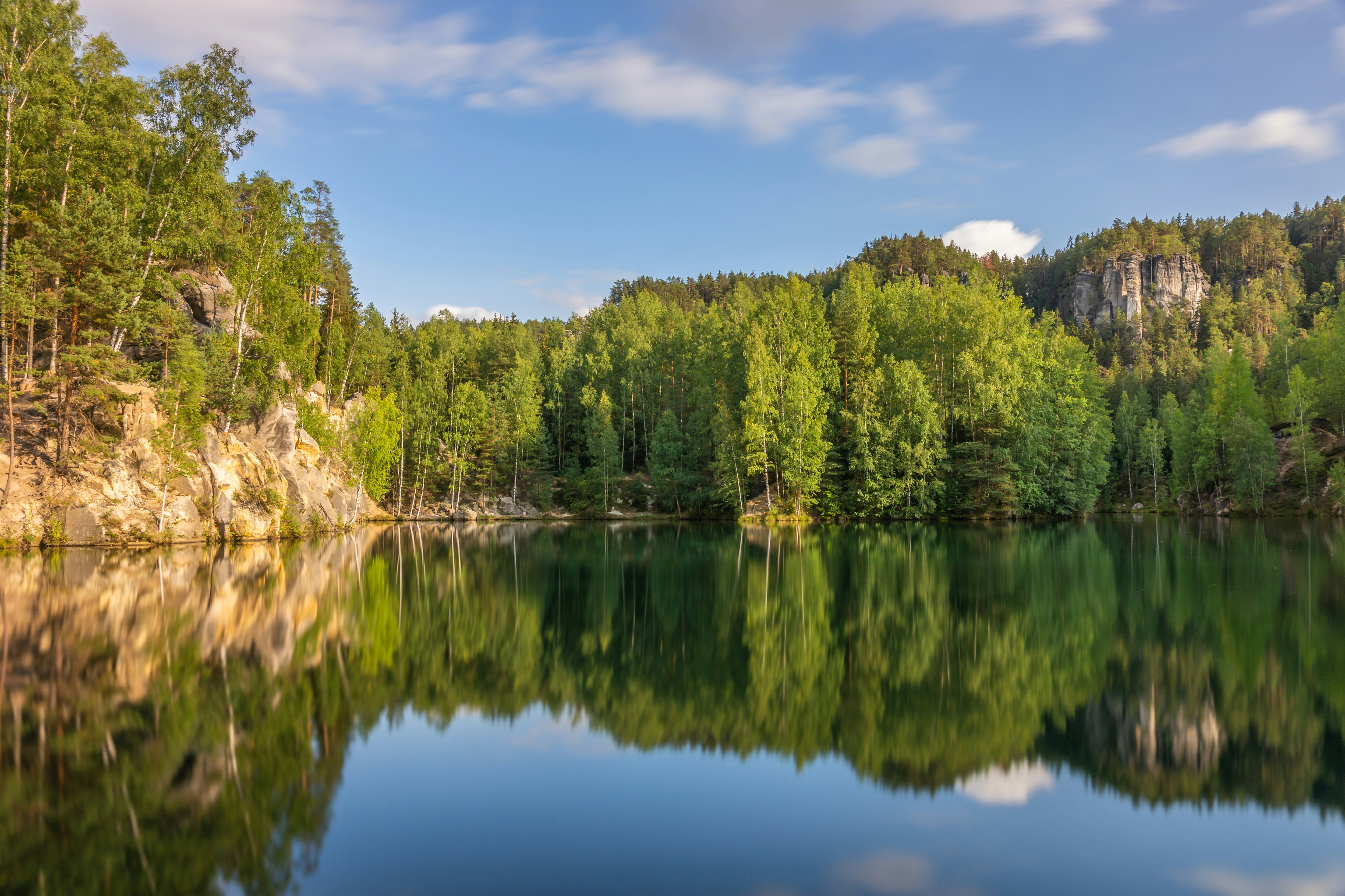 Nature National Park Of Adrspach Teplice Rocks. Rock Town. Czech Republic 4K Wallpaper #2779