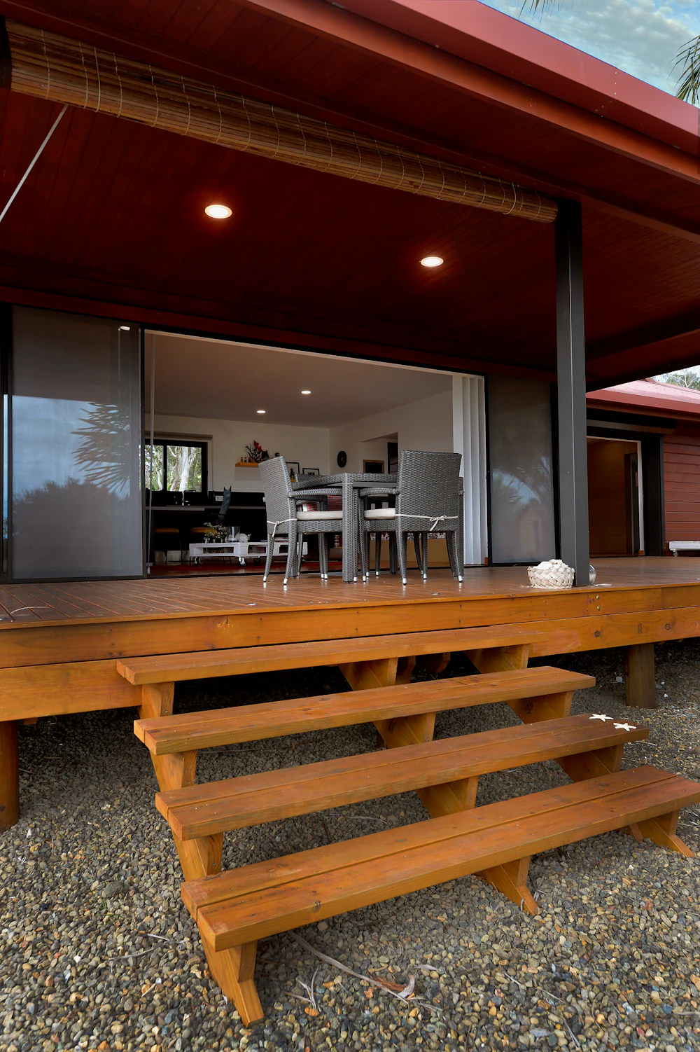 custom wood deck