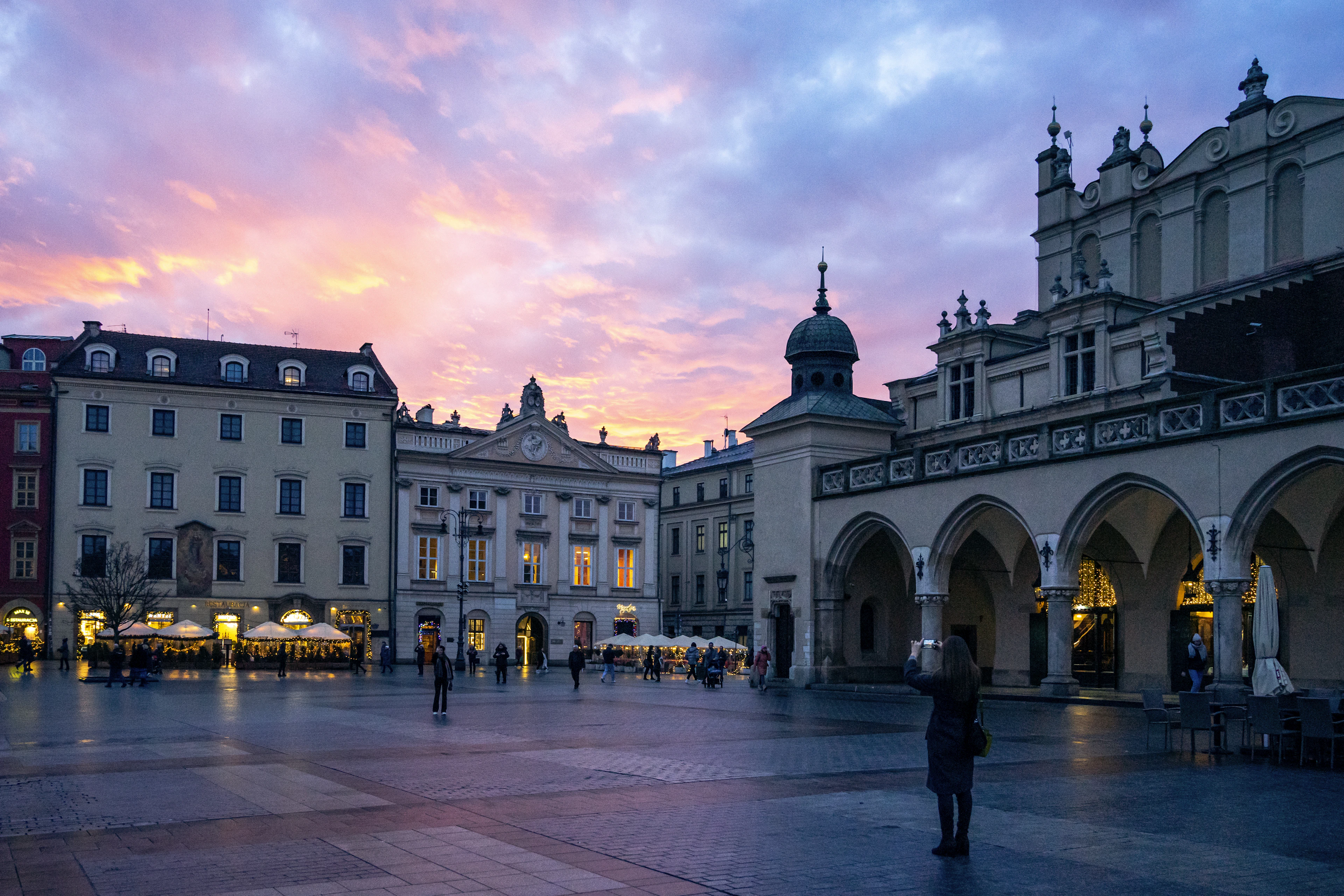Main Market Square and around, Krakow