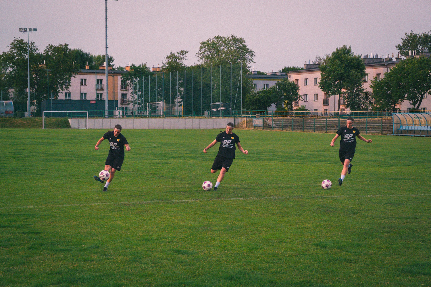 Football training drill