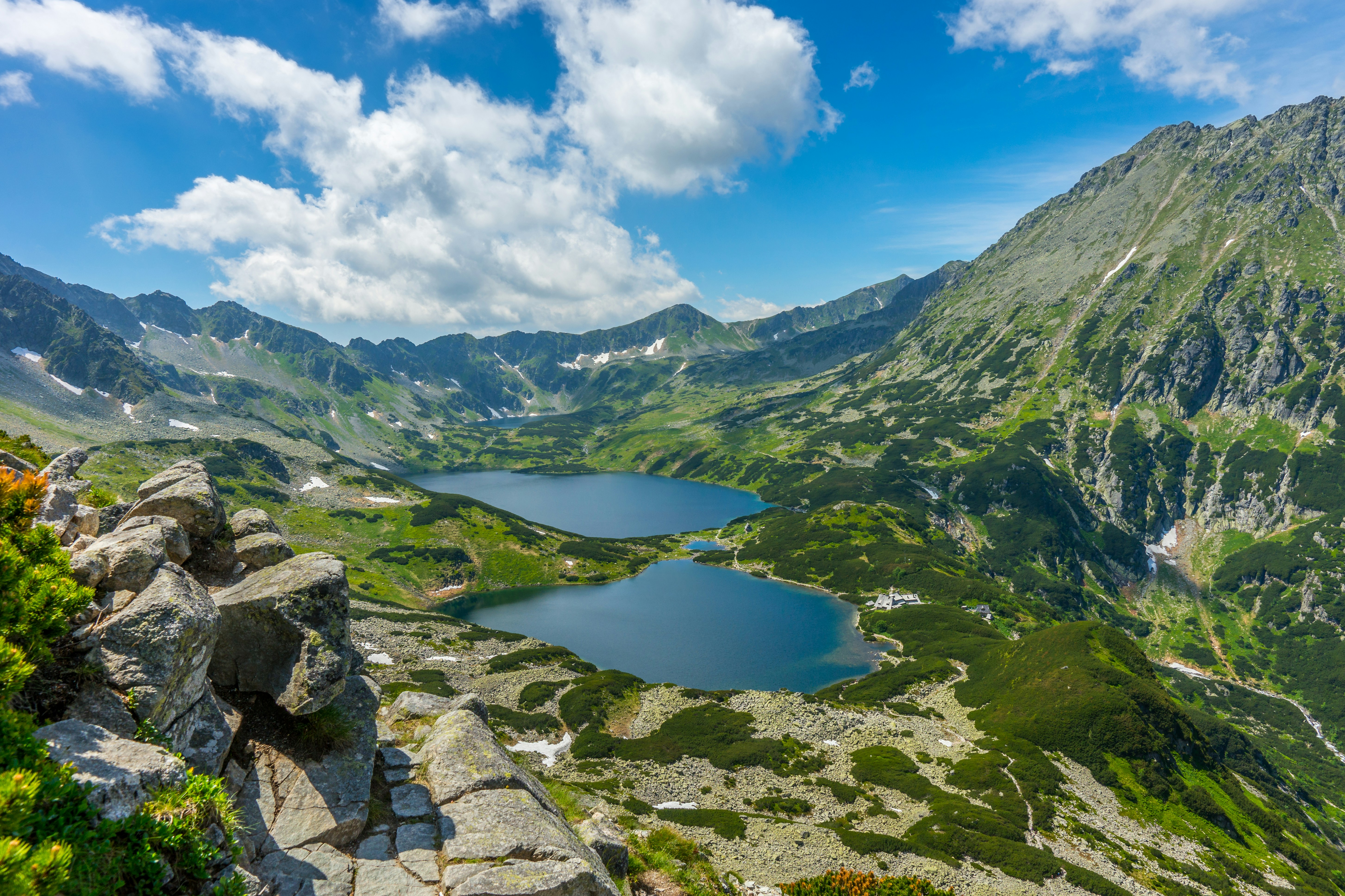 Mountains Tatry, Dolina Pięciu Stawów Polskich, Pejzaż Górski 4K Wallpaper #3578