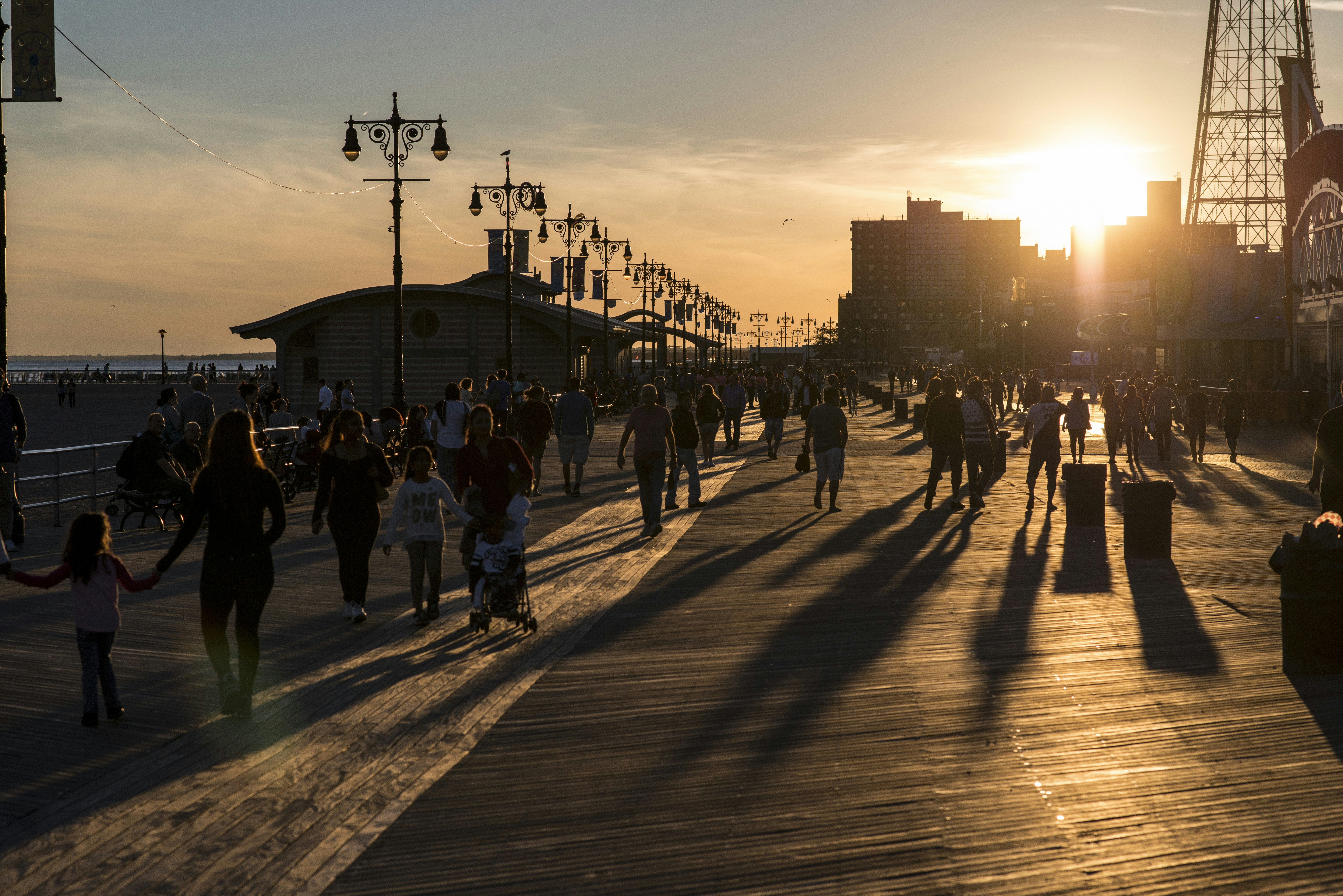 Ocean City Boardwalk Sunrise