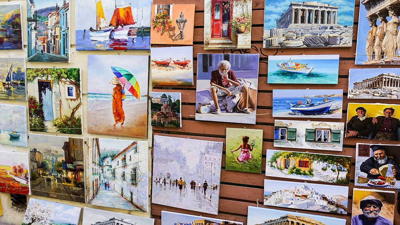 A gallery of photos looks great, as long as each one is sized for the screen.