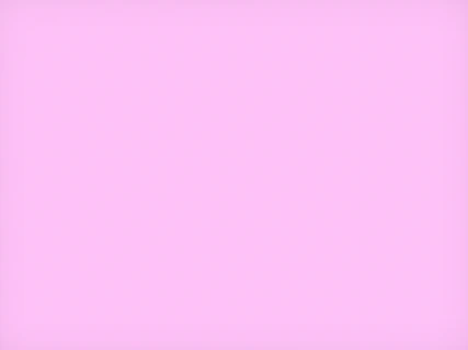 A solid light pink background.
