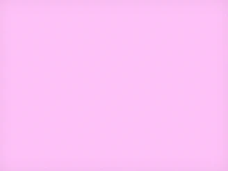 A solid light pink background.