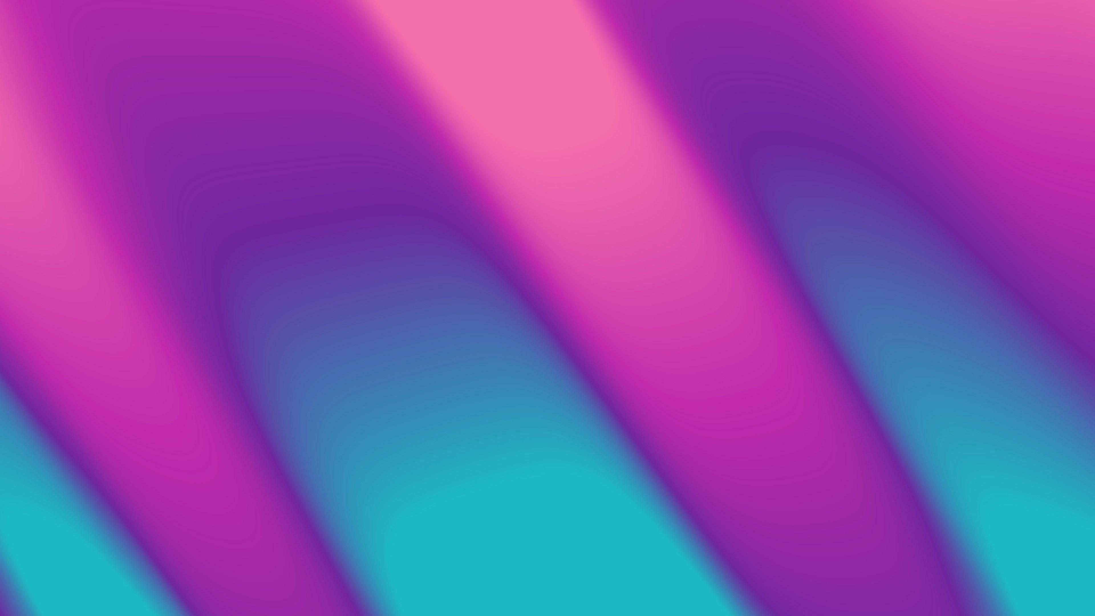 Abstract Background With Pink, Purple, And Teal Color Gradients. 4K Wallpaper #2912