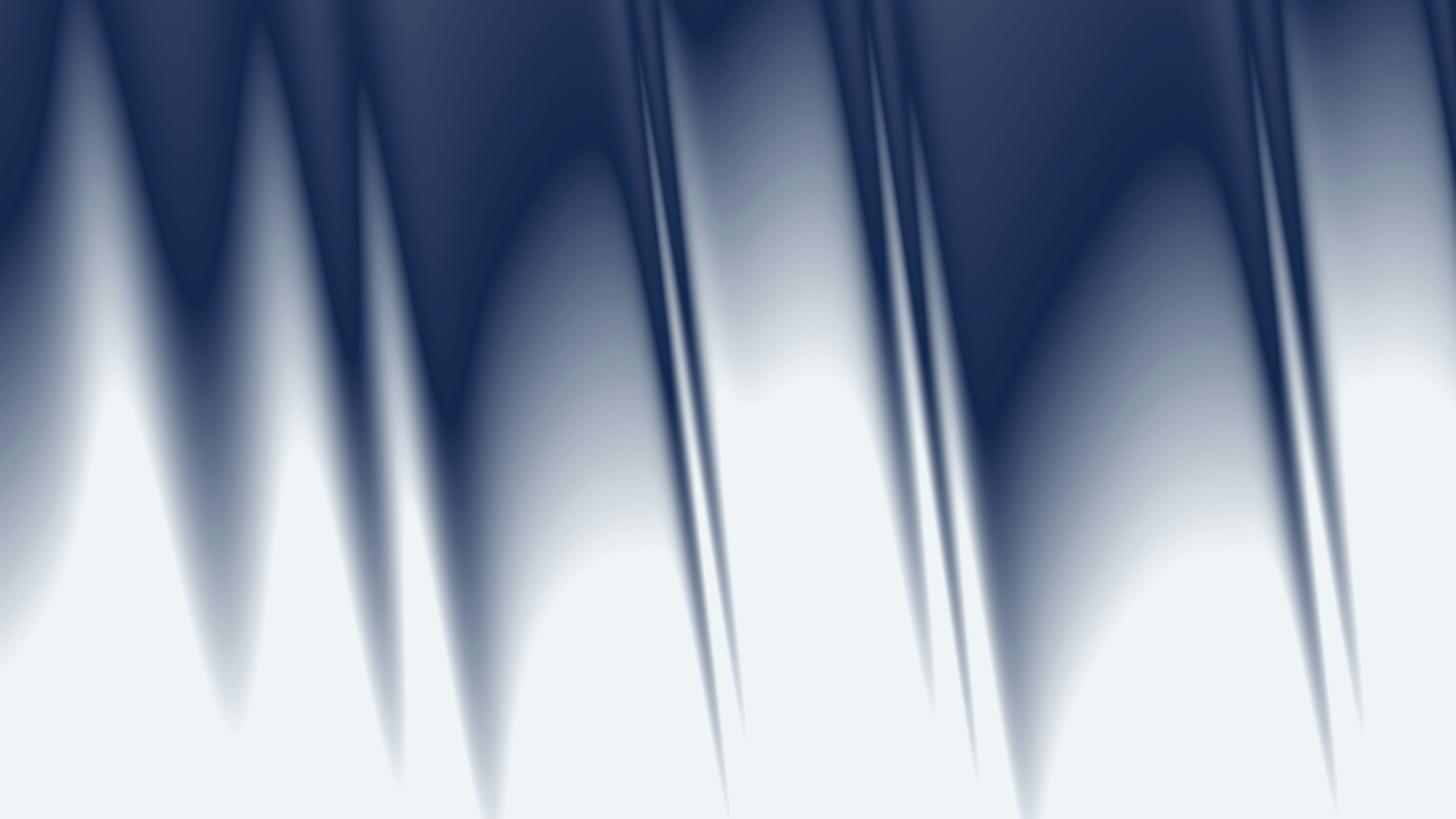 Abstract Blue And White Background With Wavy Vertical Lines. 4K Wallpaper #2899