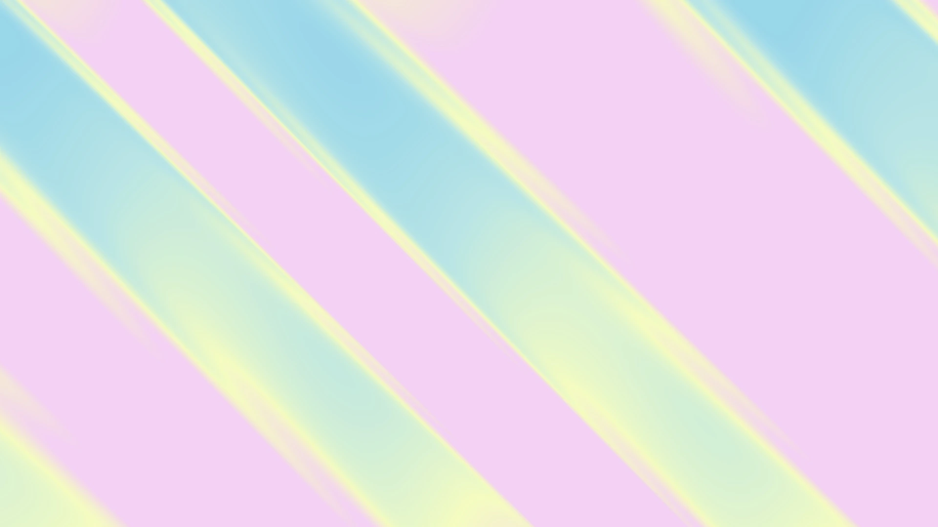 Pastel diagonal stripes of blue, pink, and yellow