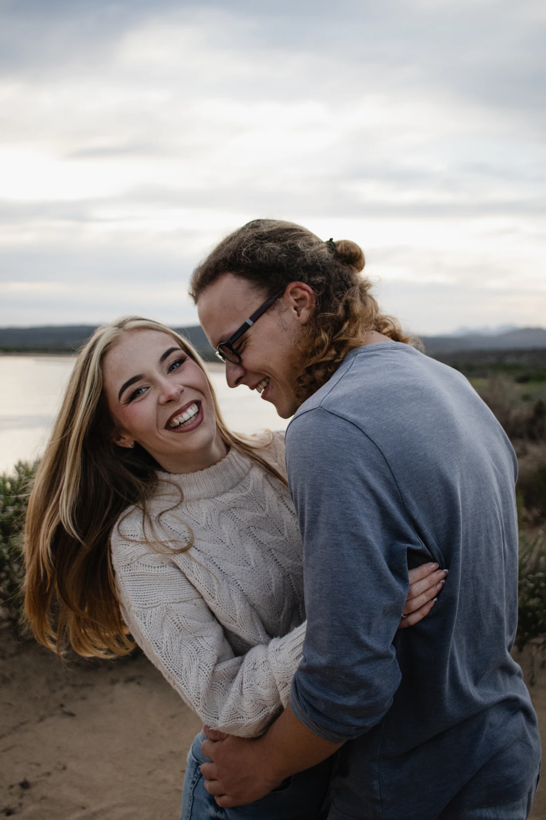 A calm, hopeful moment representing premarital counselling