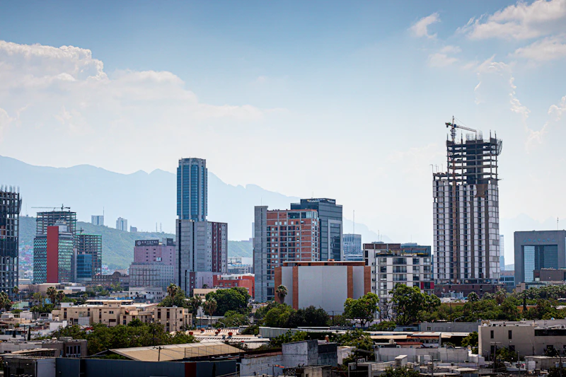 Skyline moderno de la Ciudad de México