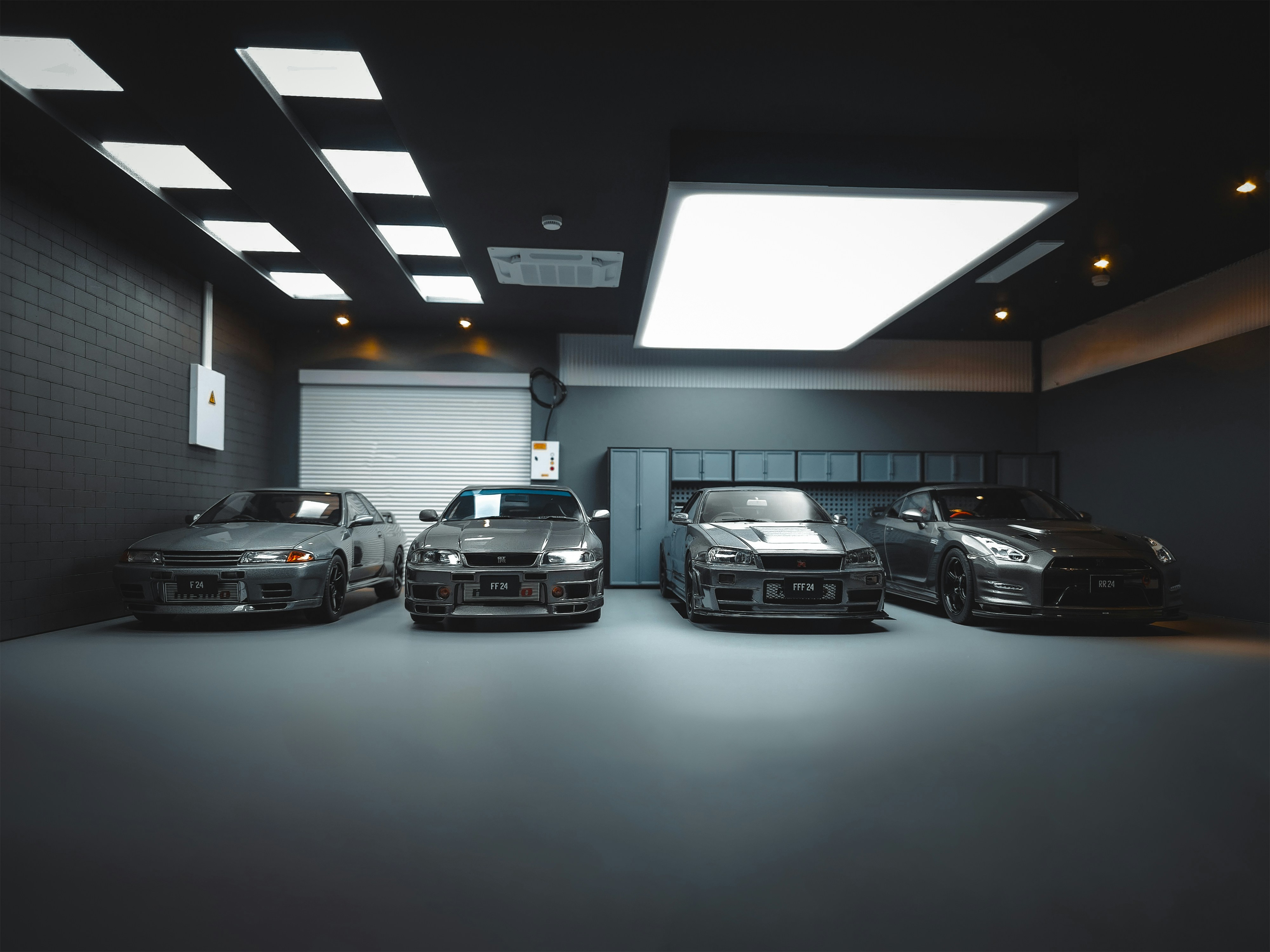 Intérieur de notre garage automobile