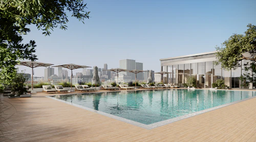 Rooftop pool gallery photo