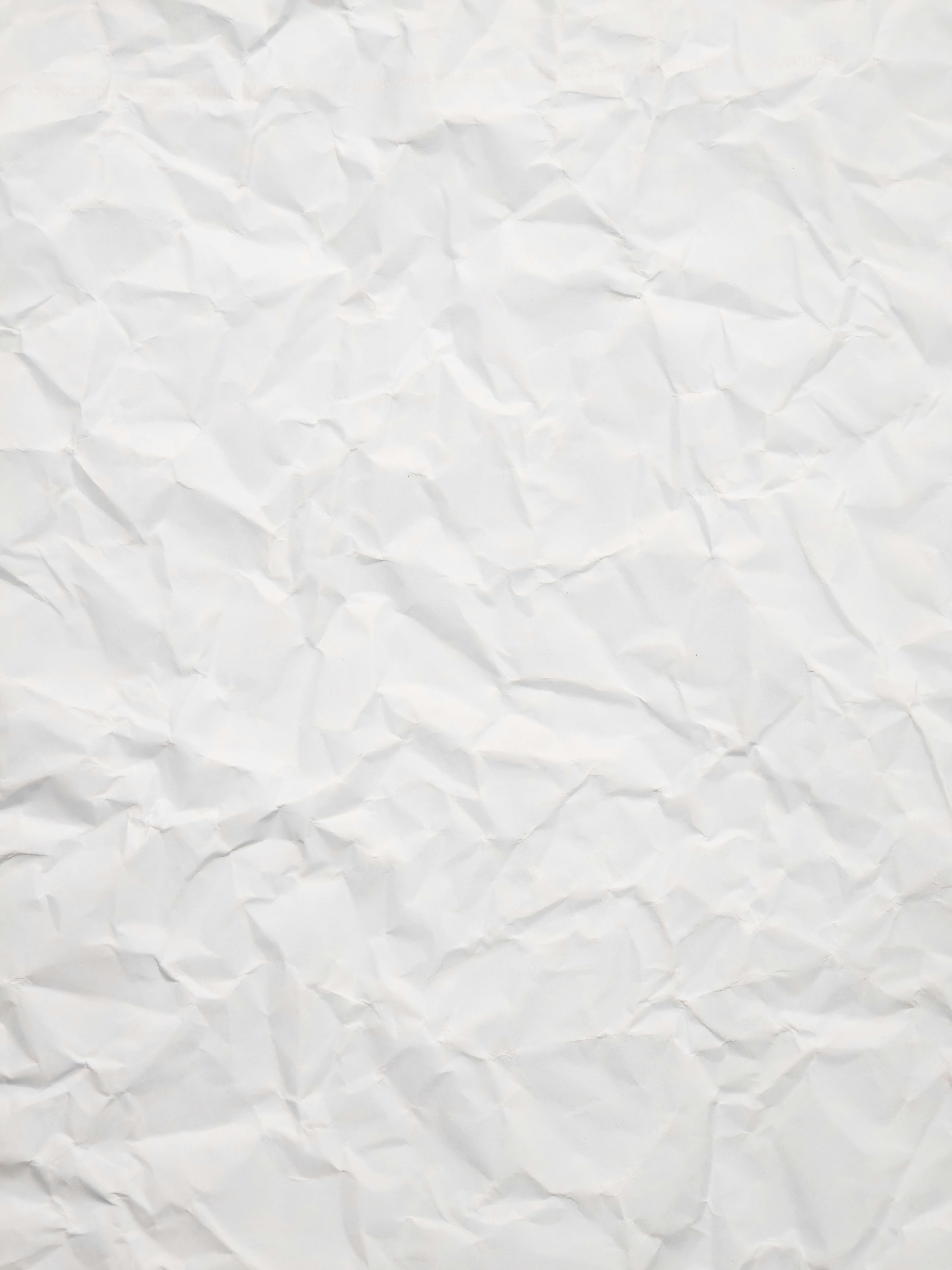 Fondo de textura de papel blanco arrugado.