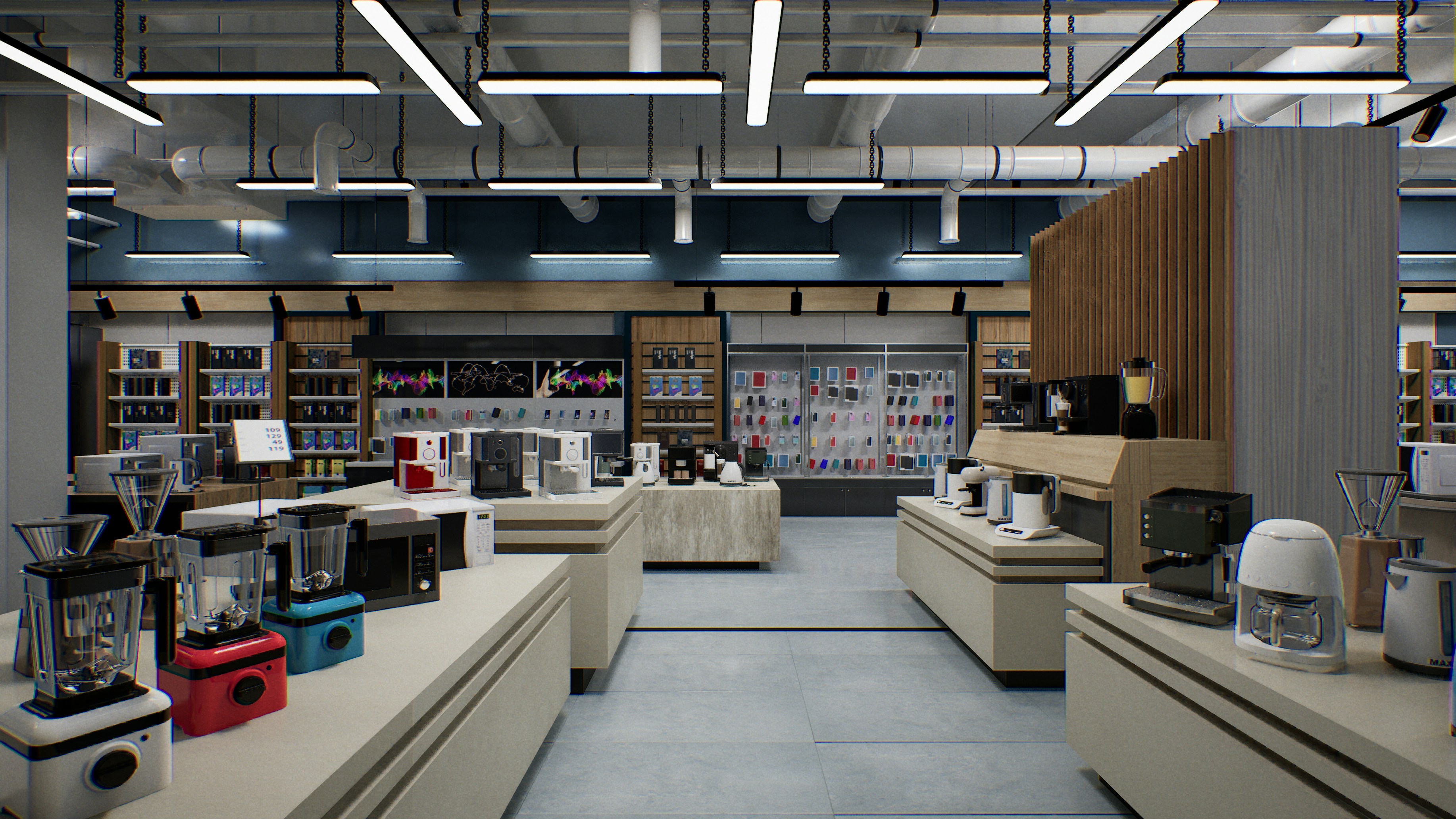 Electronics store