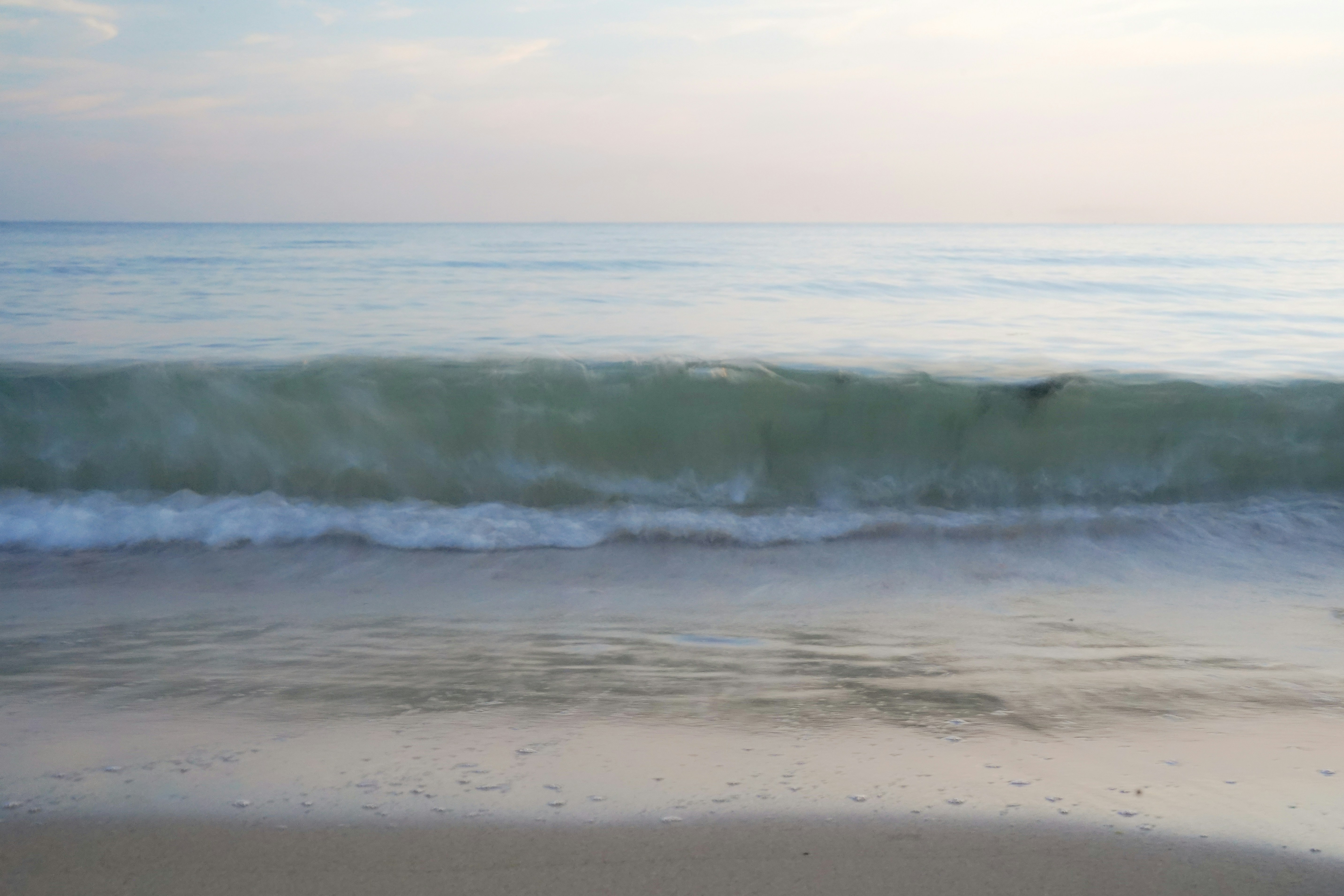 Ocean Wellen Am Strand An Der Westerschelde 4K Wallpaper #3601
