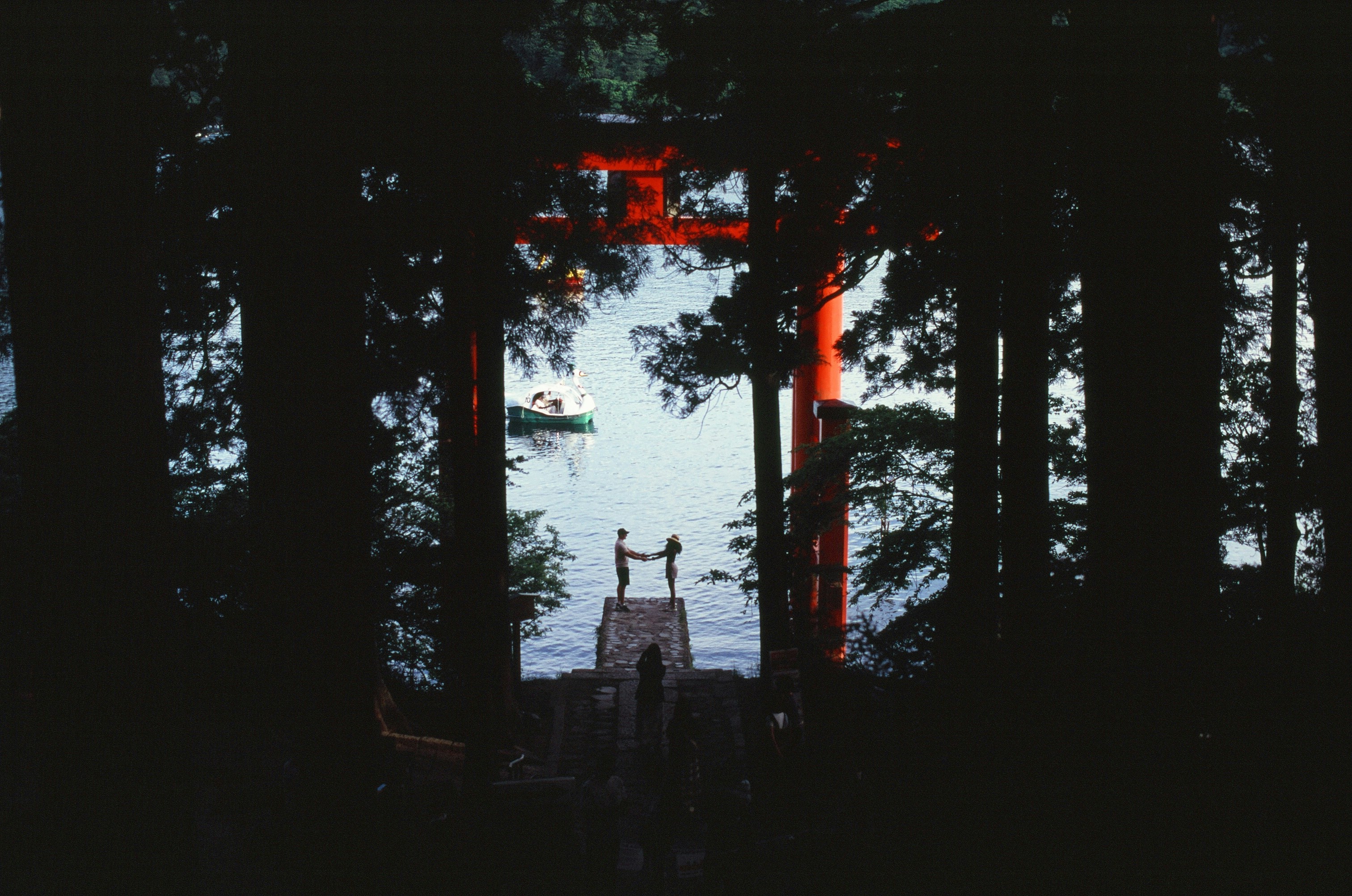 Photo: Torii Love — Heiwa no Torii, Hakone, Japan