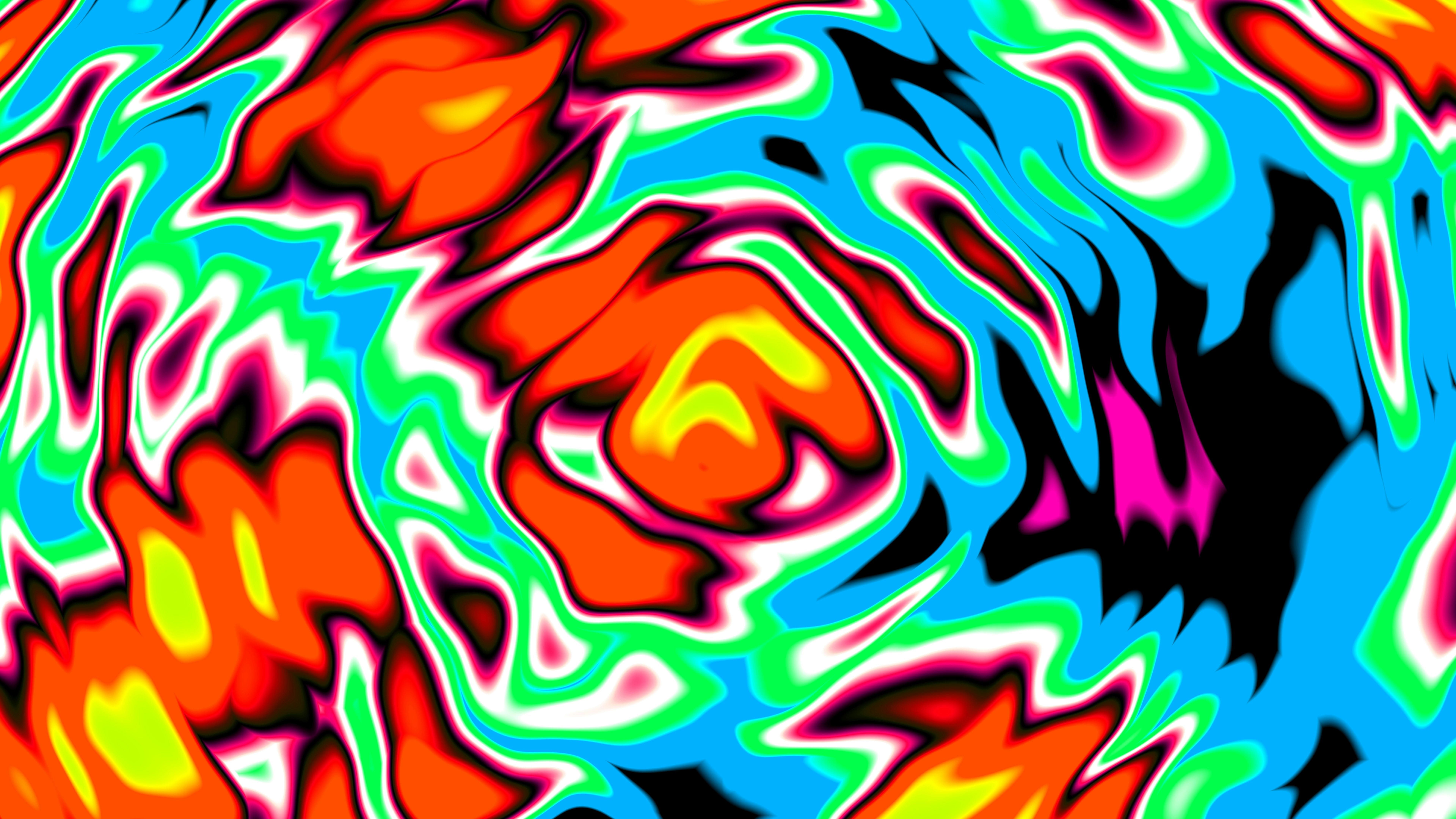 Abstract Spray Paint | Blender 3D 4K Wallpaper #3113