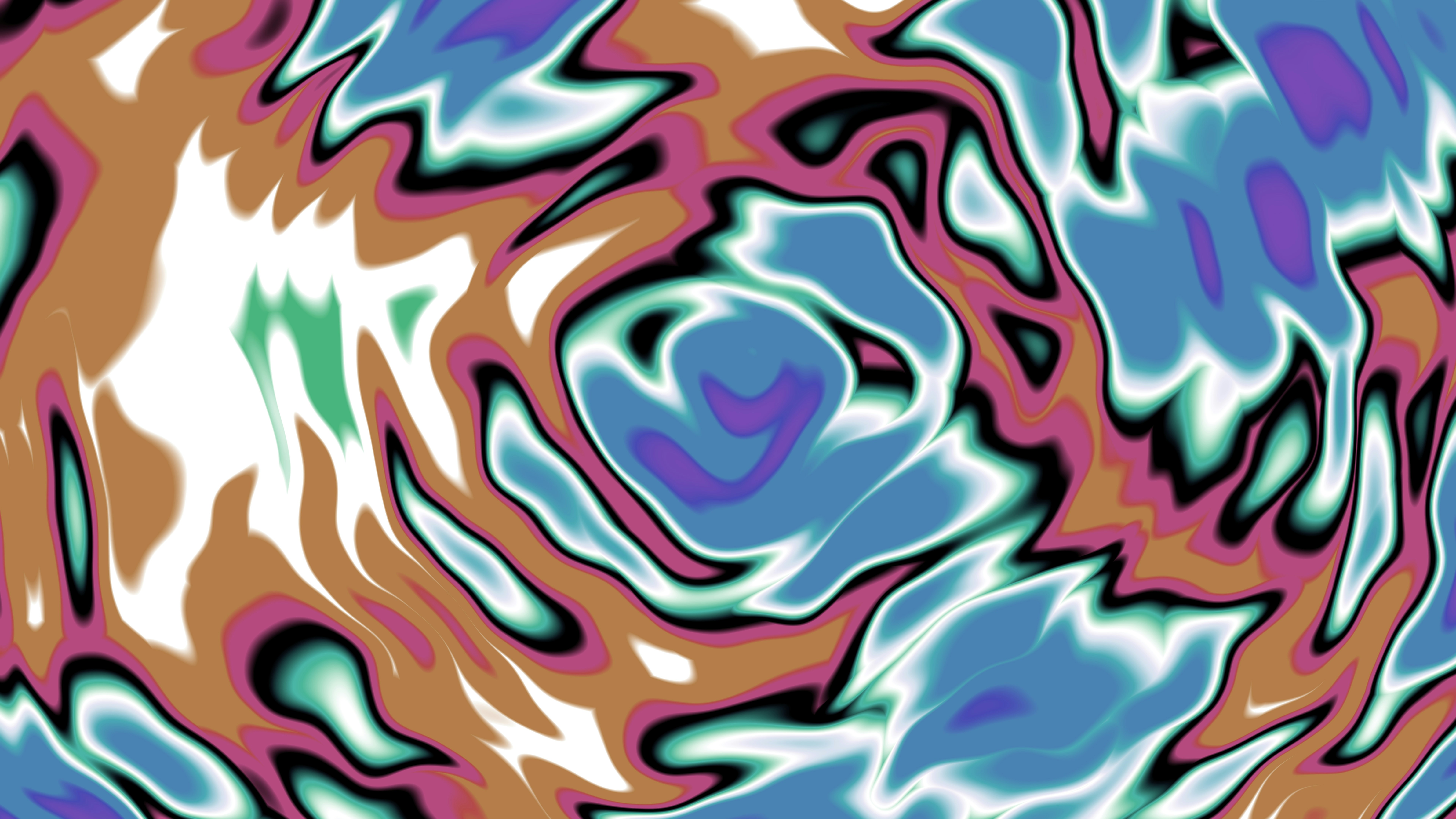 Abstract Spray Paint | Blender 3D 4K Wallpaper #3118