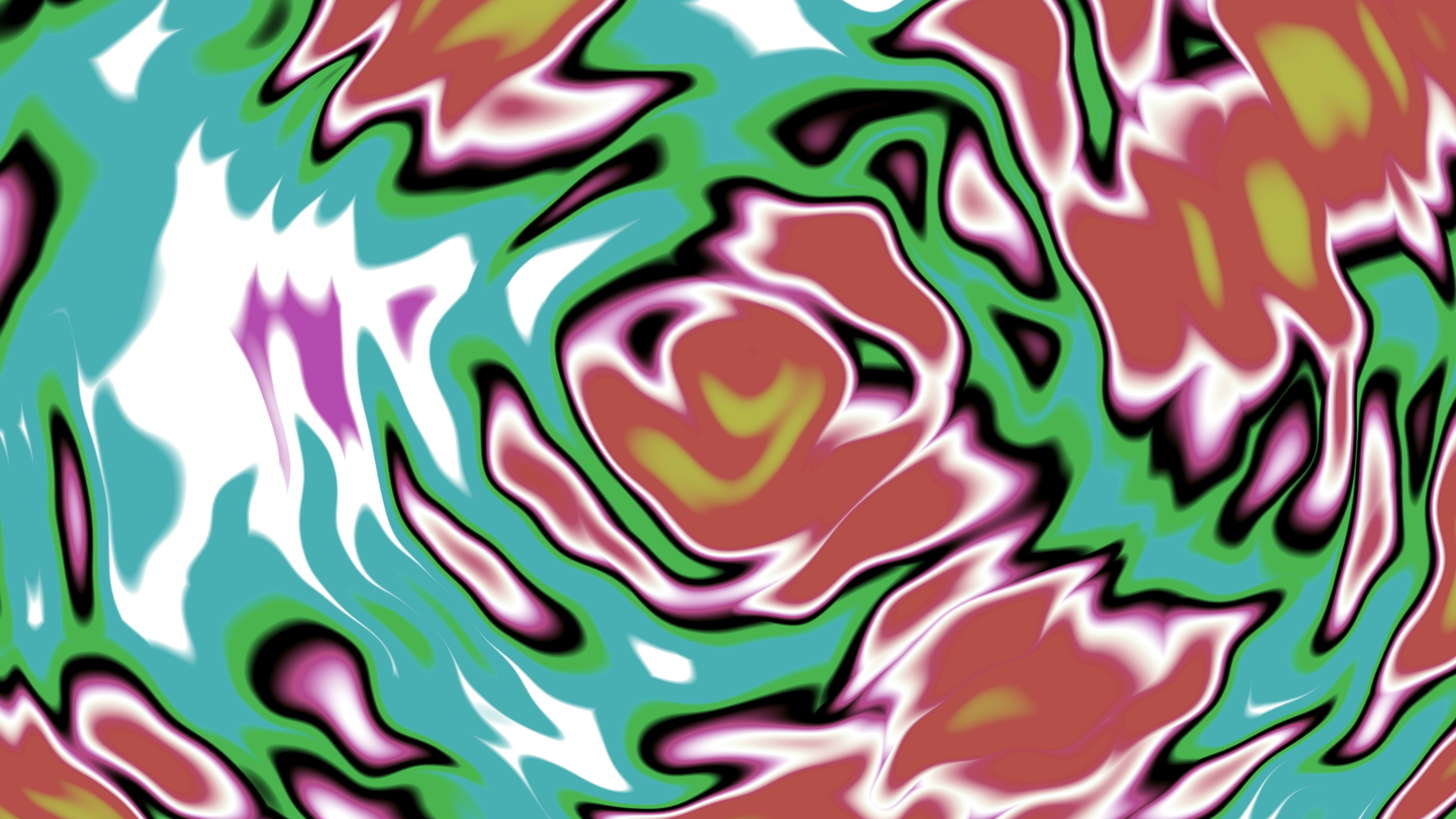 Abstract Spray Paint | Blender 3D 4K Wallpaper #3136