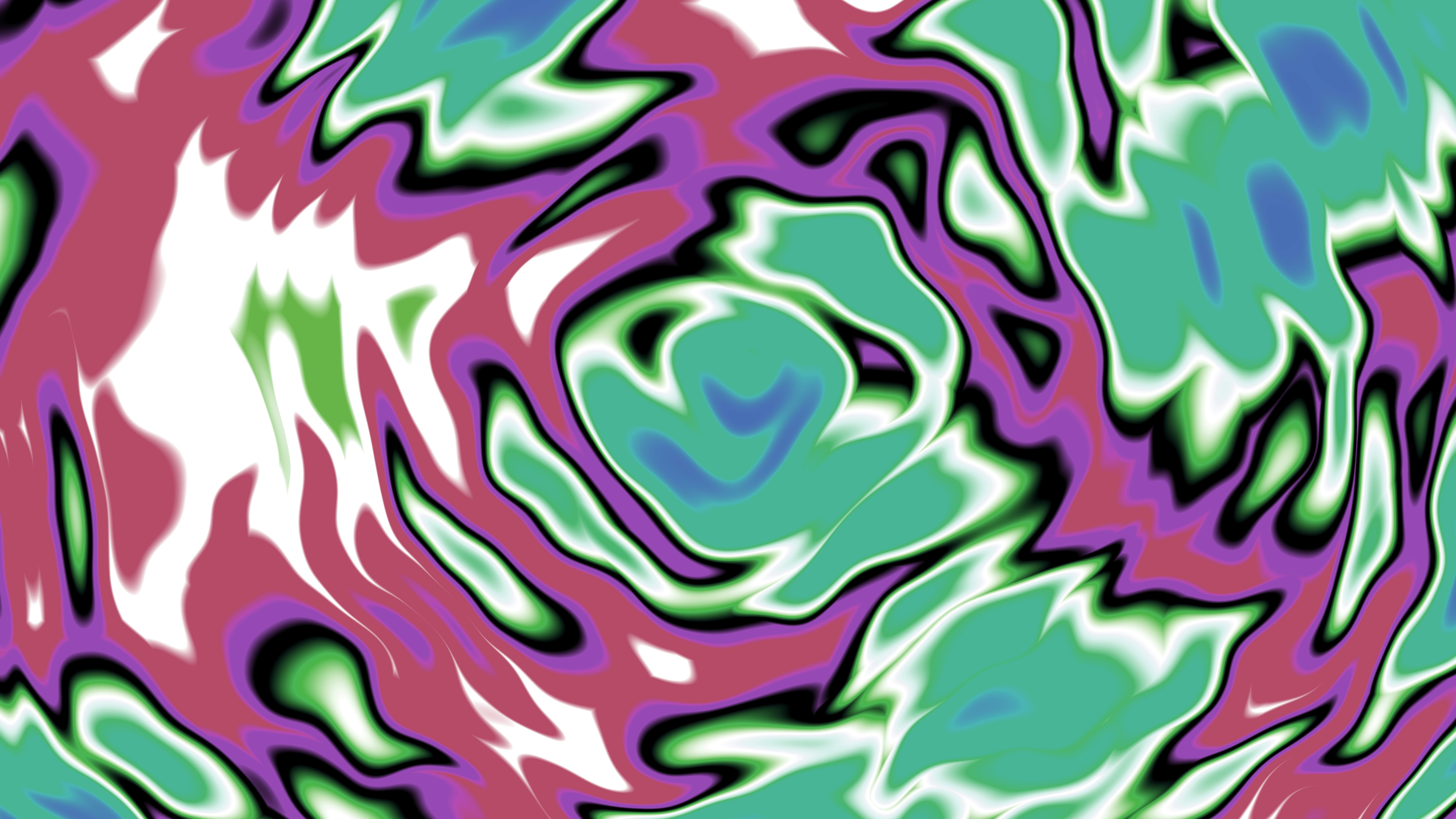 Abstract Spray Paint | Blender 3D 4K Wallpaper #3121
