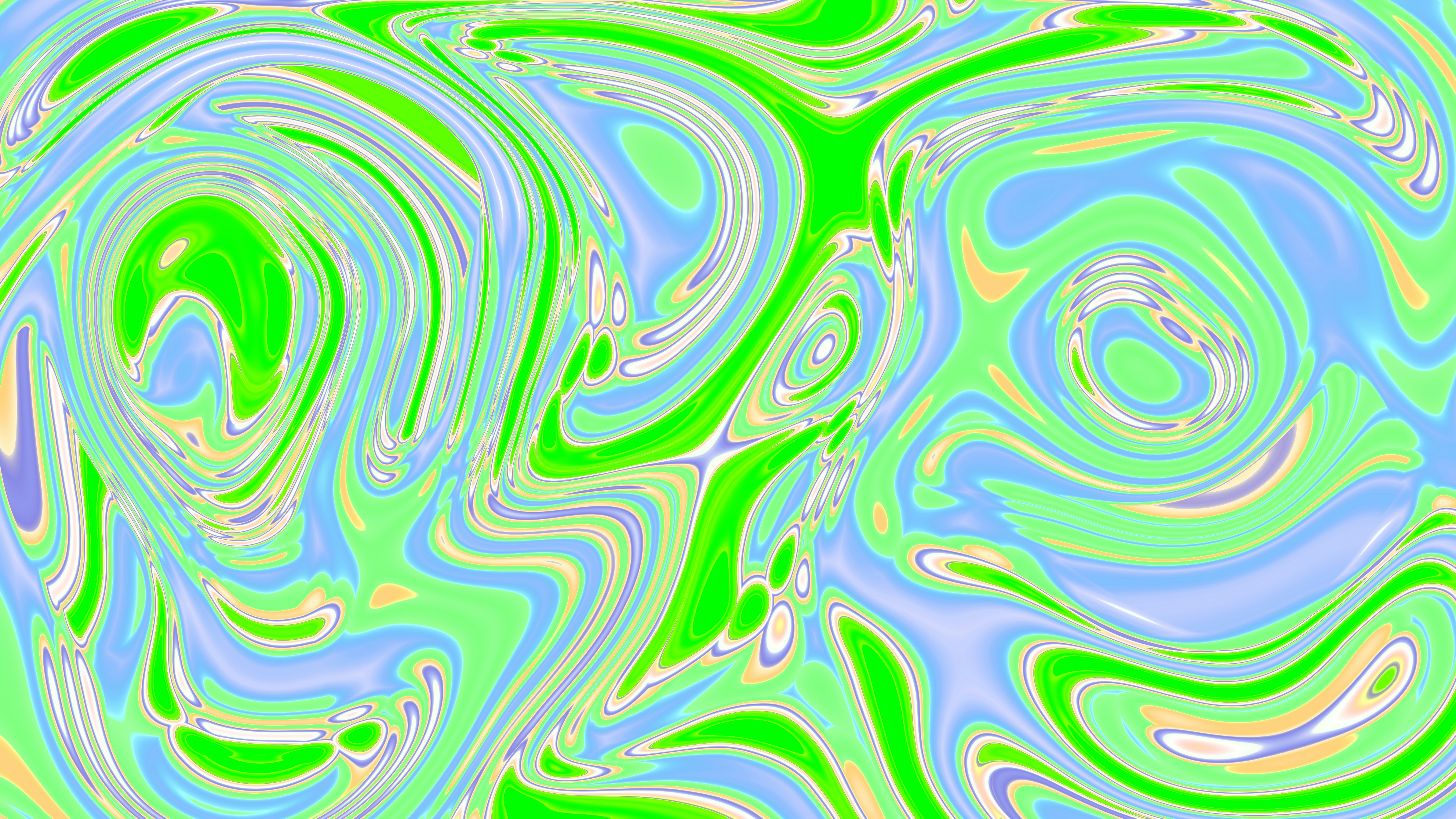 Arte generativa astratta a colori