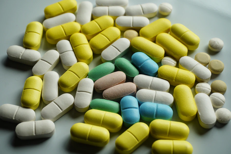 Colorantes farmacéuticos en distintos tonos