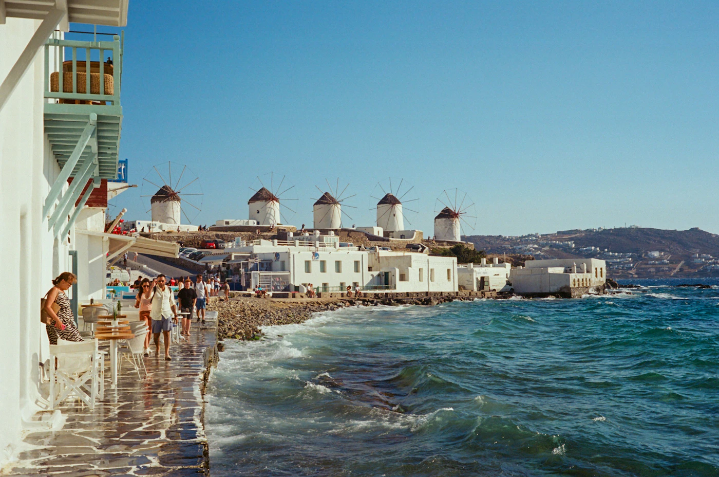 Destination view representing Mykonos