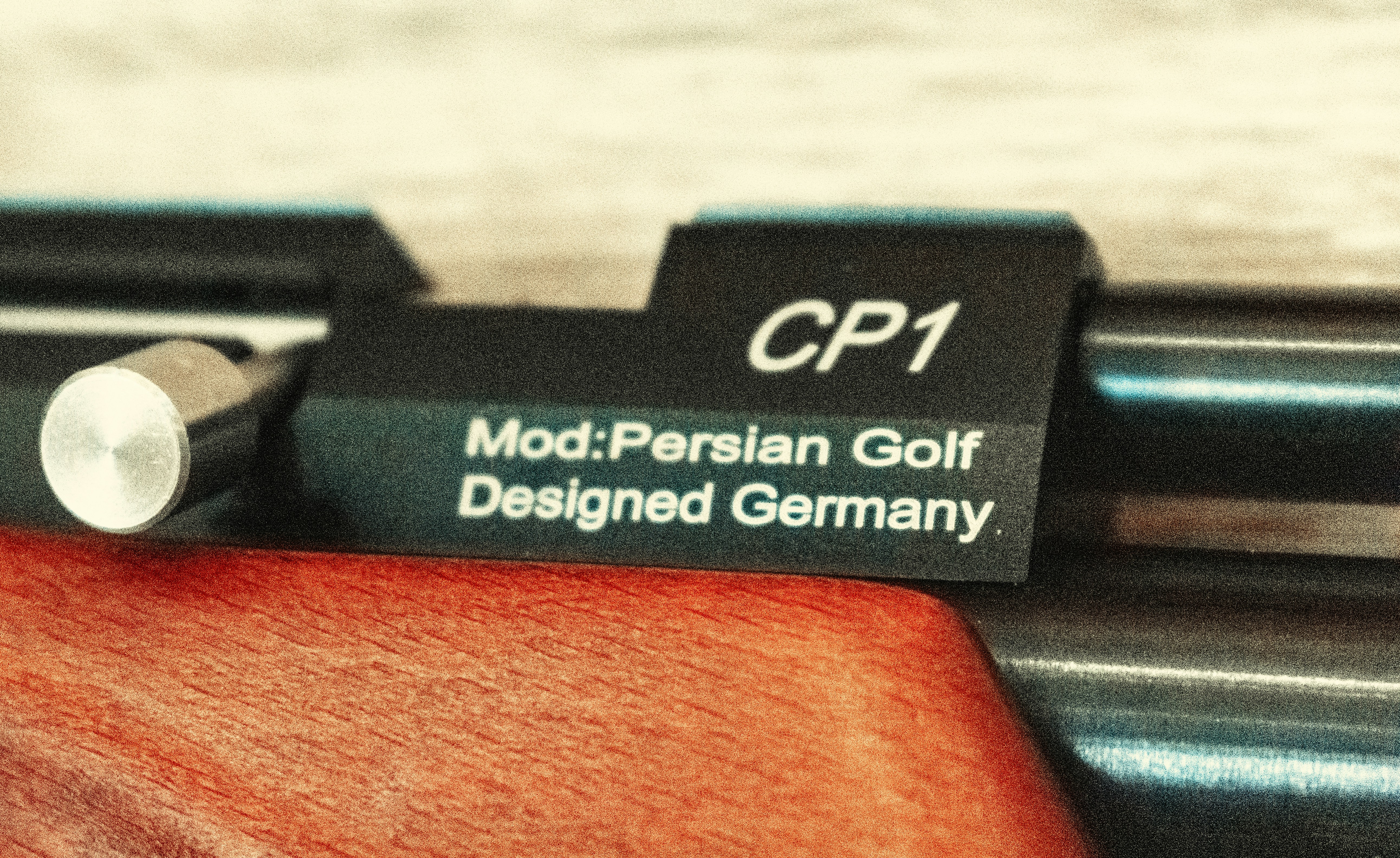 銃器コンポーネント「CP1 mod:Persian golf designed Germany」木製ストック