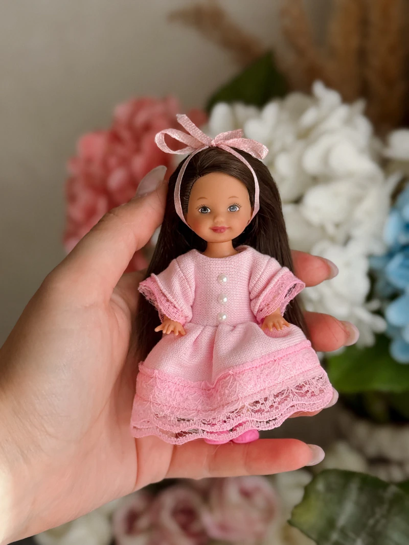 Barbie Fashionistas Doll with Brunette Waves and Floral Sundress