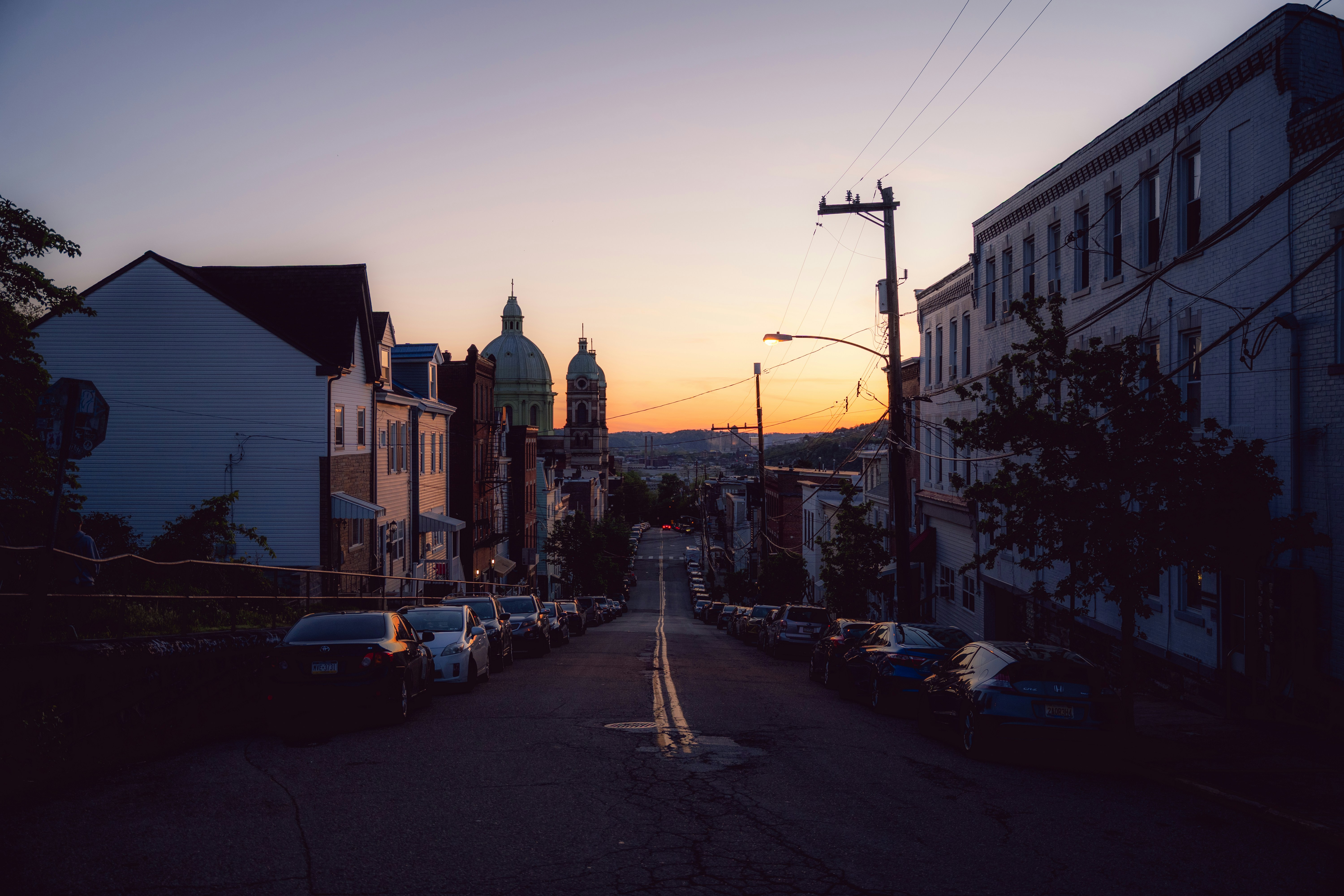 Pittsburgh neighborhood streets