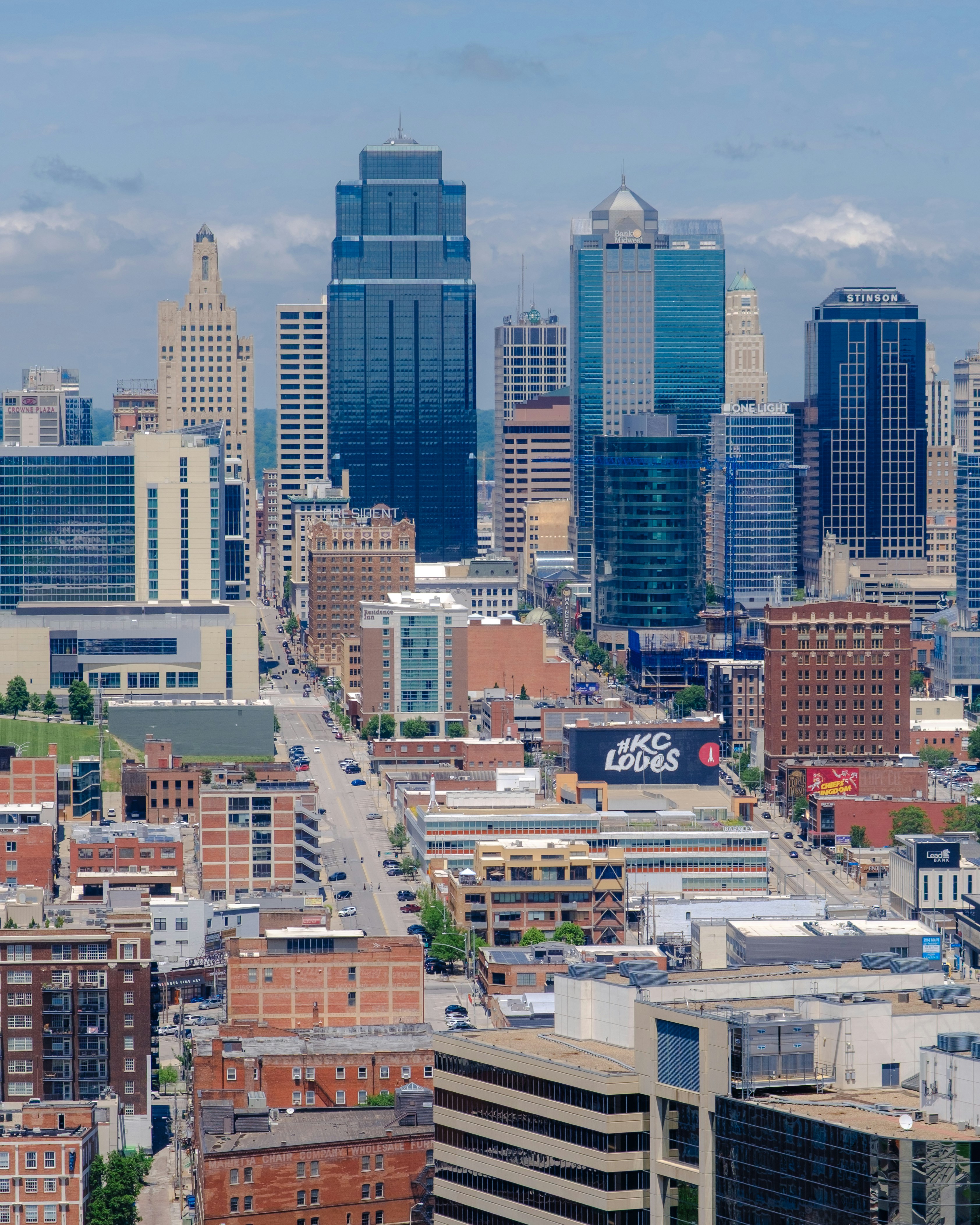 Kansas City commercial construction skyline