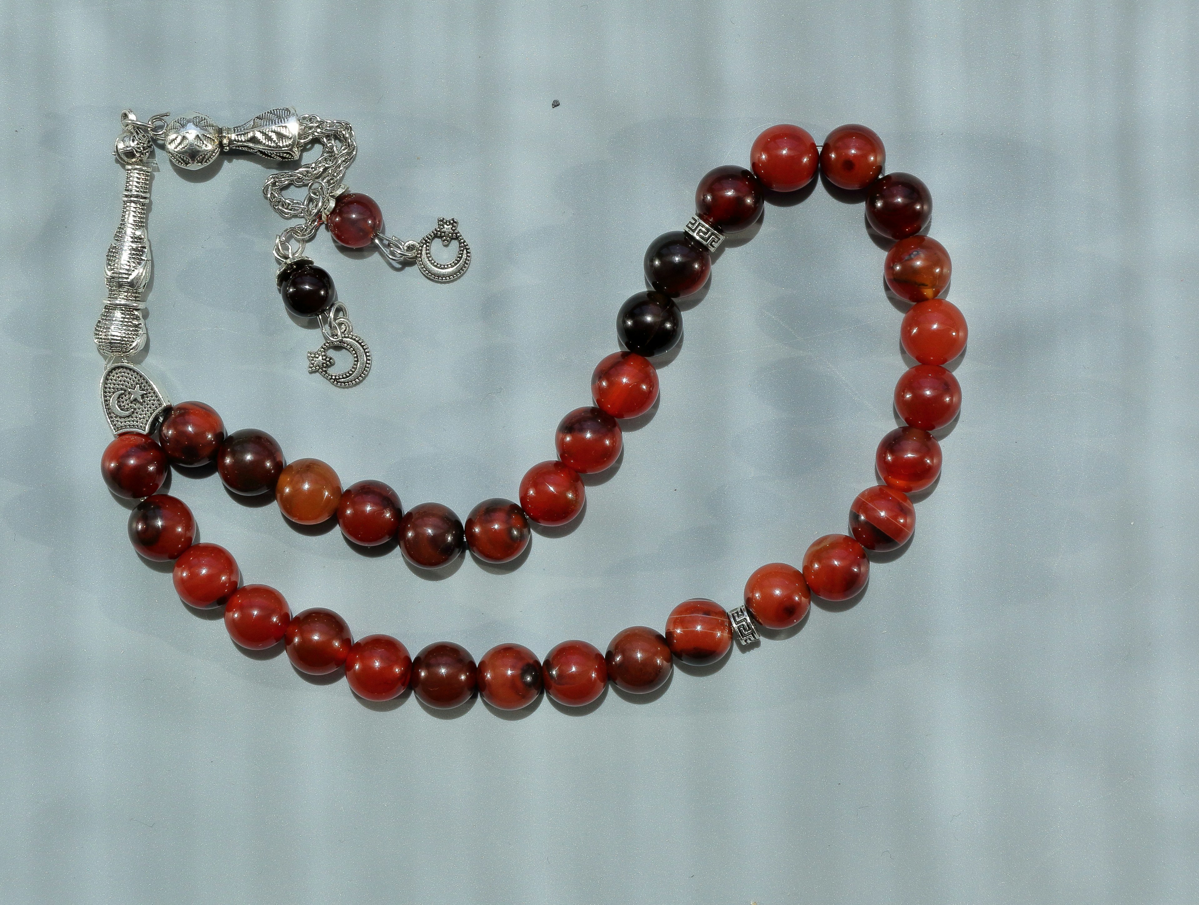 Red Carnelian Mala