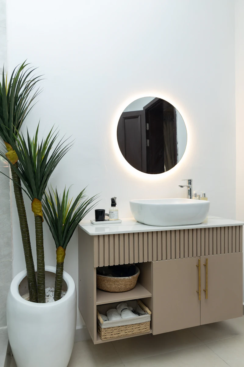 Mirrors & Medicine Cabinets — luxury bathroom detail in Chicago