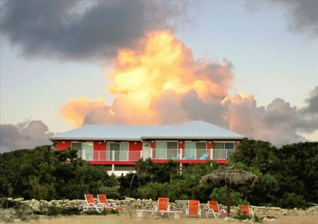 beach house balcony