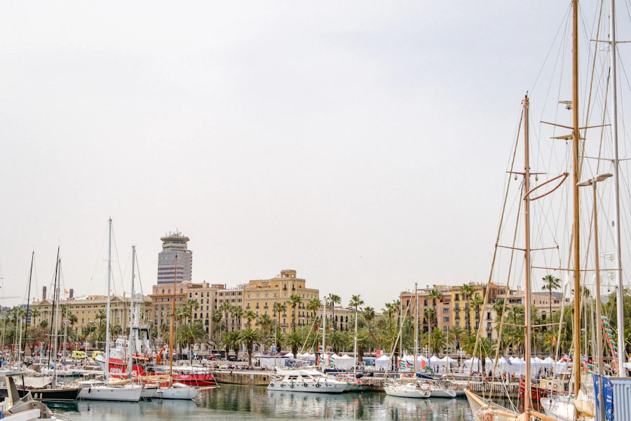 Régates privées et Superyacht Gatherings - port de Barcelone