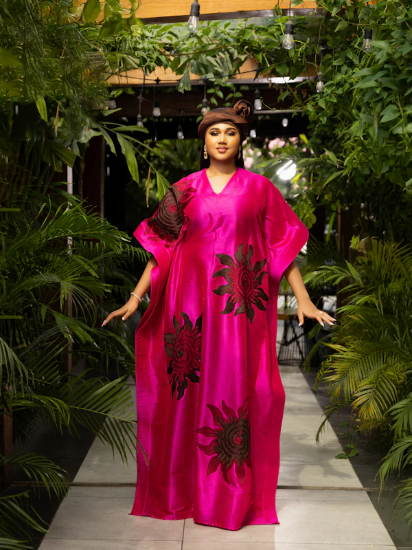 Blouza tunisienne rose