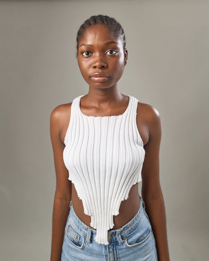 Emblem Knit Top
