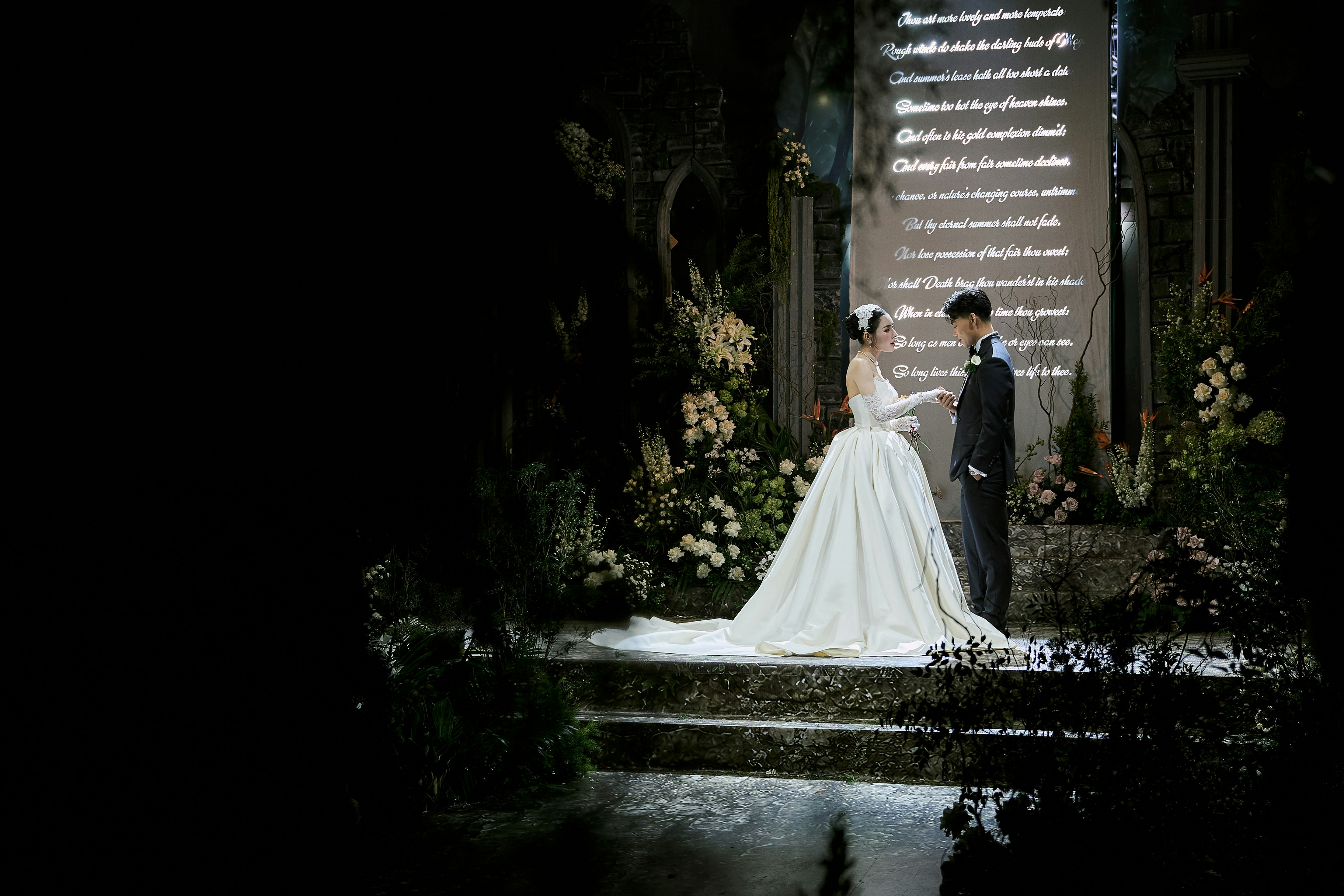 An emotional wedding ceremony in Vietnam.