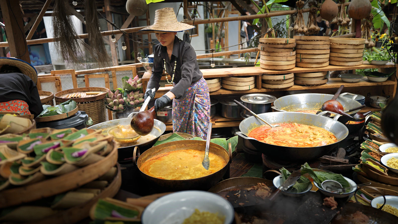 Chiang Mai Thai Cooking Class with Market and Herb Garden