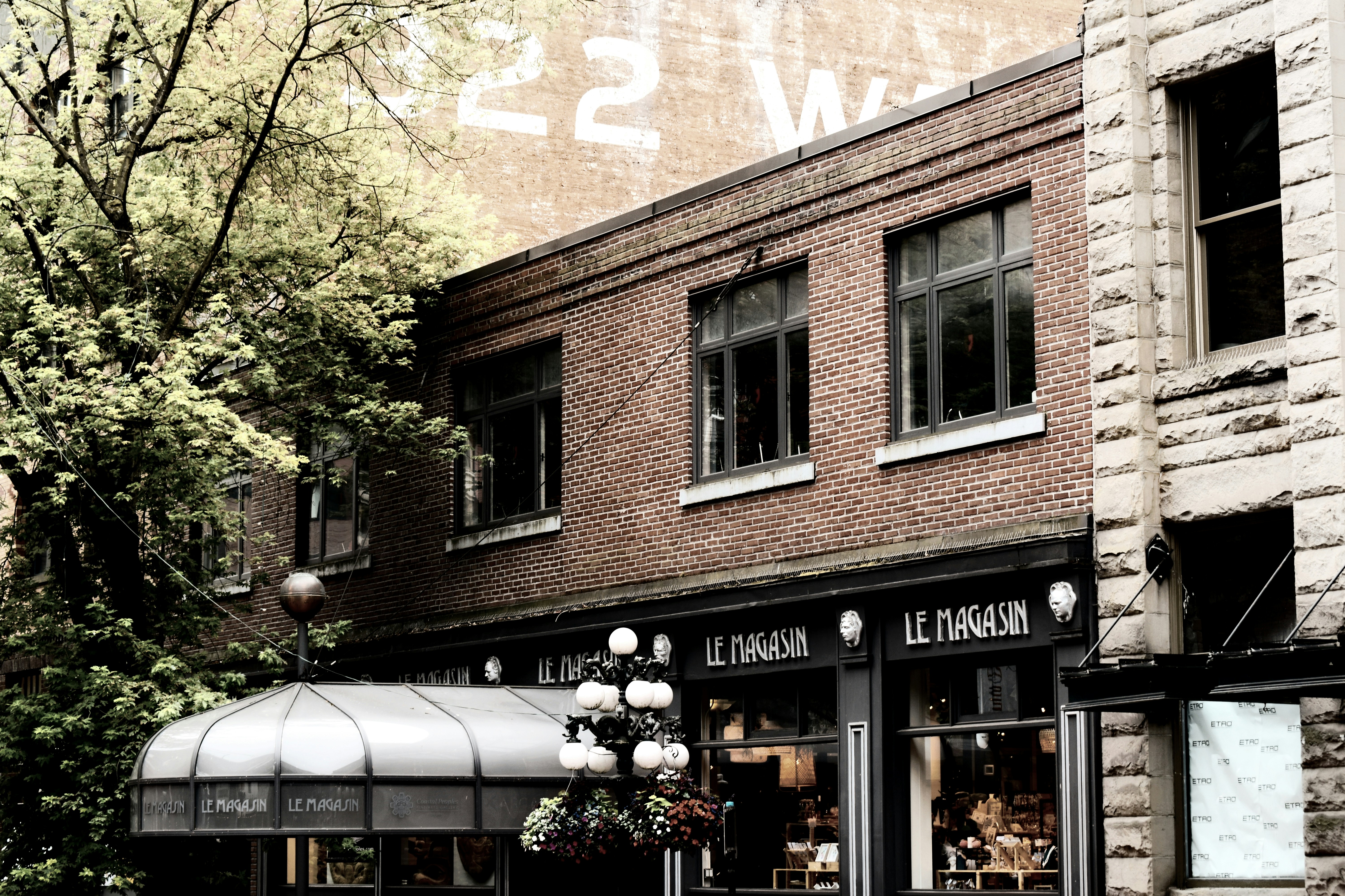 Old brick building with