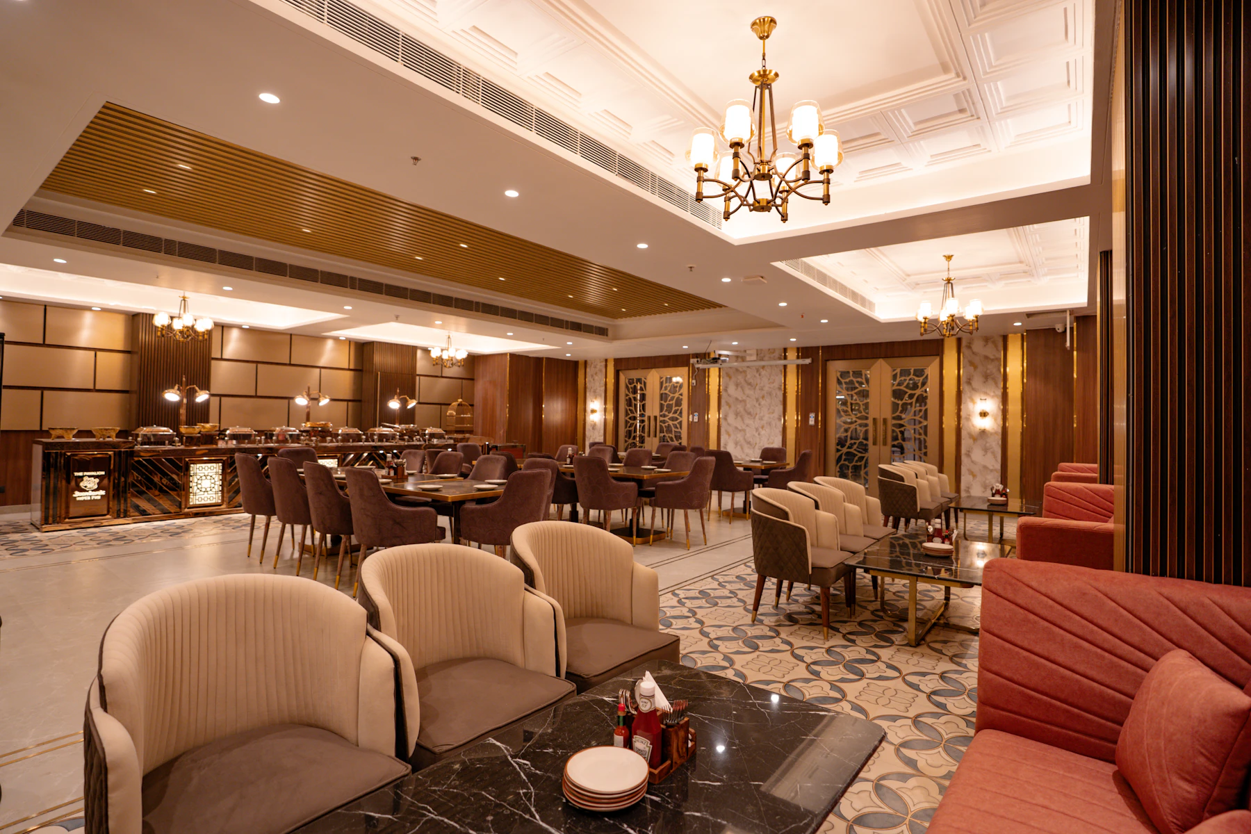 Riviera Reels restaurant interior