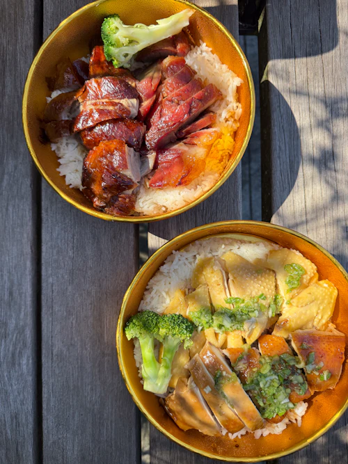 Hong Kong BBQ Pork and Duck Rice