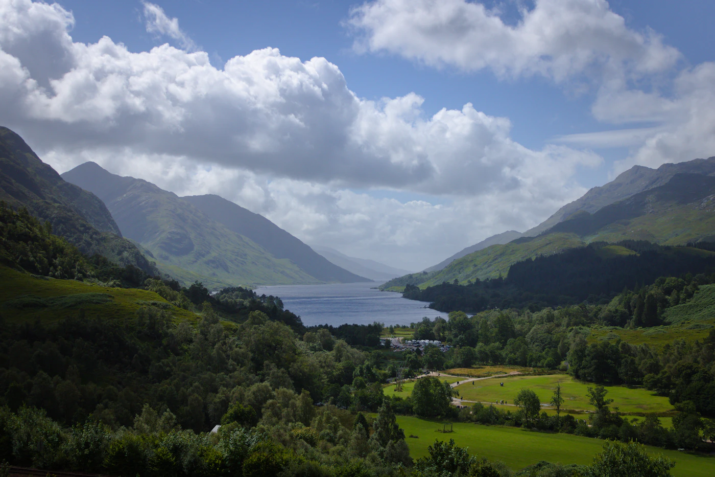 Illustrative countryside view photo