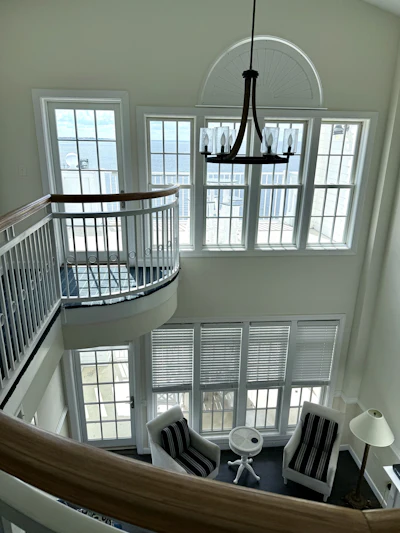 Double-height living space