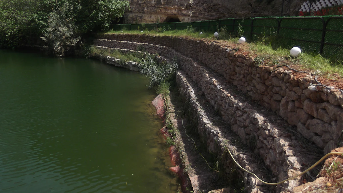Terraced Stone Wall