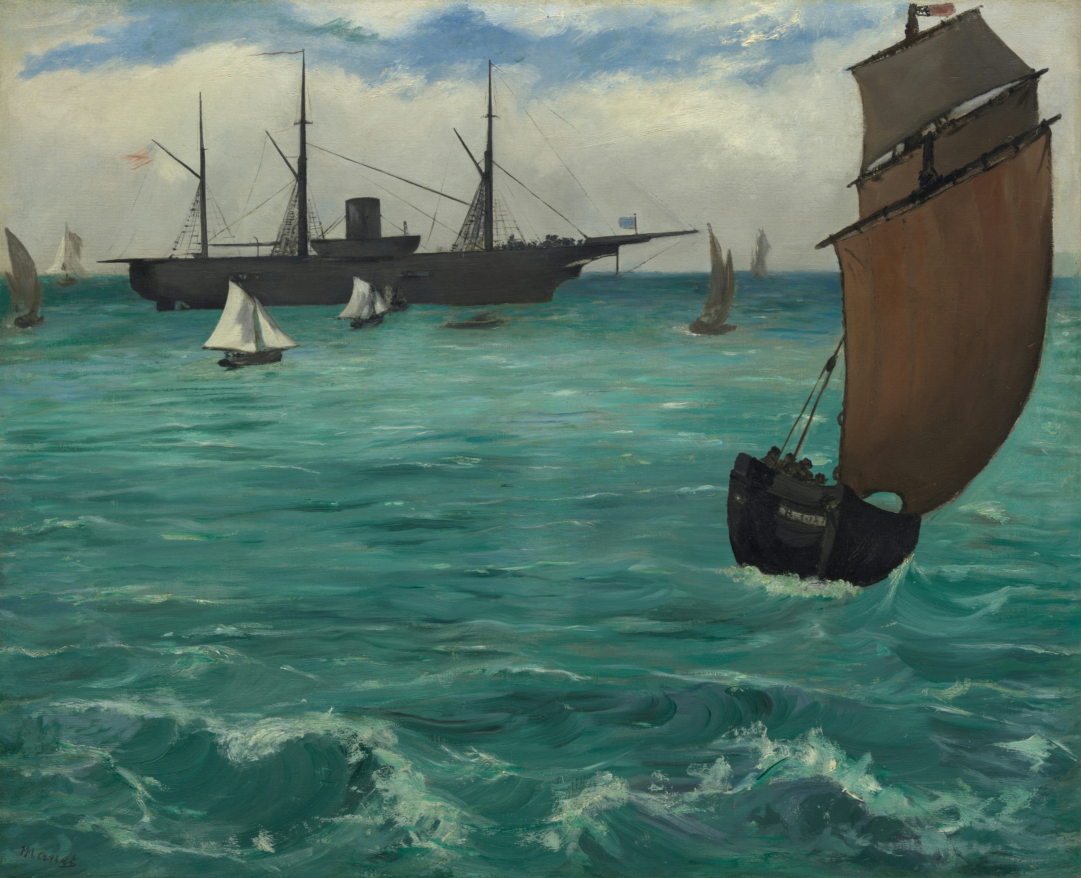 naval battle during the War of 1812 with USS Constitution